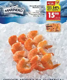 Biedronka Krewetki białe gotowane Marinero oferta