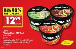 Biedronka Lody strawberry & vanilla Manhattan (Nestle) oferta