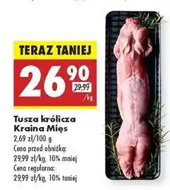 Biedronka Tusza z królika Kraina Mięs oferta