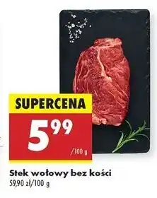 Biedronka Steki wołowe oferta