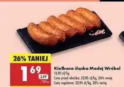Biedronka Kiełbasa śląska Madej & Wróbel oferta