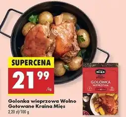 Biedronka Golonka wieprzowa wolno gotowana Kraina Mięs oferta