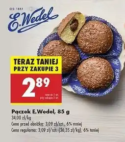 Biedronka Pączek czekolada E. Wedel oferta