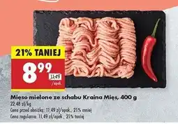 Biedronka Mięso mielone ze schabu Kraina Mięs oferta