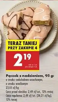 Biedronka Pączek z nadzieniem waniliowym oferta