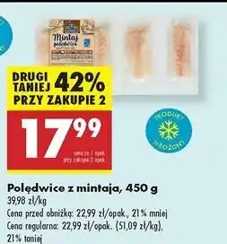 Biedronka Polędwice z mintaja Family Fish oferta