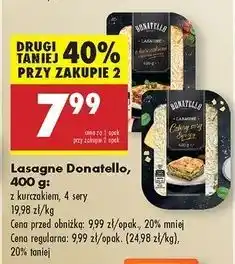 Biedronka Lasagne cztery sery Donatello oferta
