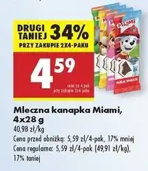 Biedronka Kanapka mleczna mix paw patrol Miami oferta