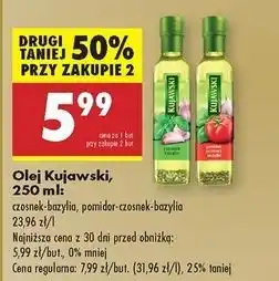 Biedronka Olej papryka ostra bazylia pomidor Kujawski Ze Smakiem oferta