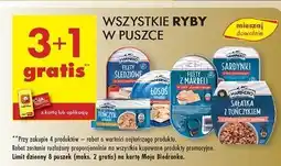 Biedronka Sałatka z tuńczykiem dzikim ryżem i imbirem Marinero oferta