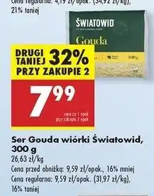 Biedronka Ser gouda wióry Światowid oferta