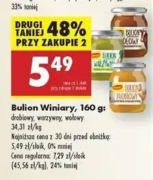 Biedronka Bulion warzywny Winiary oferta