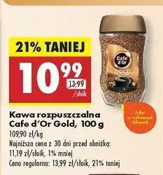 Biedronka Kawa Cafe D'or Gold oferta