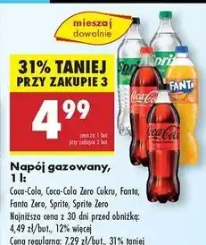 Biedronka Napój pomarańczowy Fanta Zero oferta