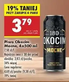 Biedronka Piwo Okocim Mocne Dubeltowe oferta