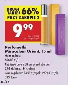 Biedronka Woda perfumowana spicy citrus Miraculum oferta