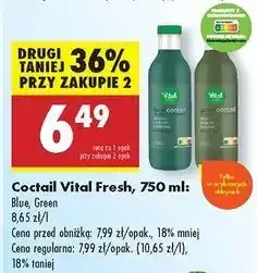 Biedronka Coctail green Vital Fresh oferta
