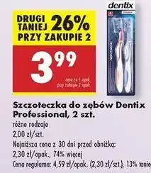 Biedronka Szczoteczka do zębów średnia Dentix oferta