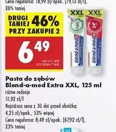 Biedronka Pasta do zębów 24h Blend-A-Med oferta