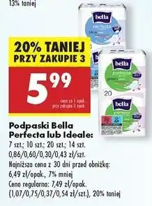 Biedronka Podpaski Bella Perfecta Ultra Blue oferta