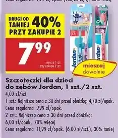 Biedronka Szczoteczka do zębów soft Jordan Ultra Lite oferta