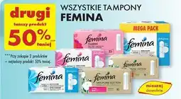 Biedronka Tampony normal Femina oferta