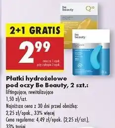 Biedronka Płatki hydrożelowe hyaluronic acid Be Beauty Care oferta