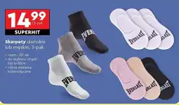 Biedronka Stopki damskie Everlast oferta