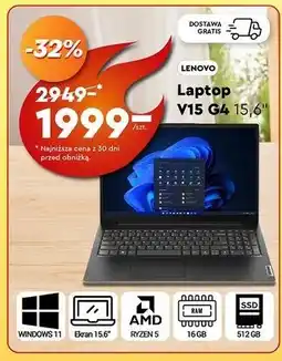 Biedronka Laptop v15 g4 Lenovo oferta