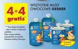 Biedronka Mus jabłko-banan-truskawka Gerber Natural oferta