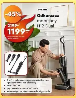 Biedronka Odkurzacz h12 Dreame oferta