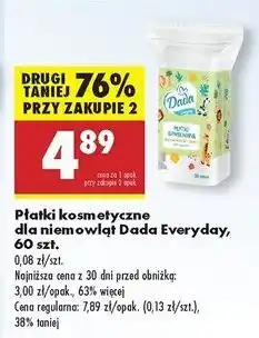 Biedronka Płatki kosmetyczne Dada Everyday oferta