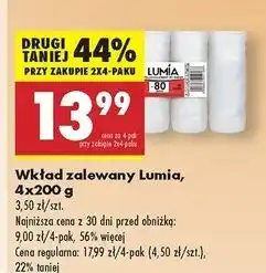 Biedronka Wkład zalewany 200 g Lumia oferta