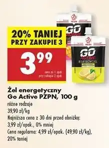 Biedronka Żel energetyczny mango-marakuja Go Active oferta