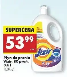 Biedronka Płyn do prania kolorów Vizir oferta