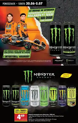 Biedronka Napój energetyczny Monster Energy The Doctor Vr 46 oferta