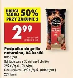 Biedronka Podpałka naturalna Fire & Flame oferta