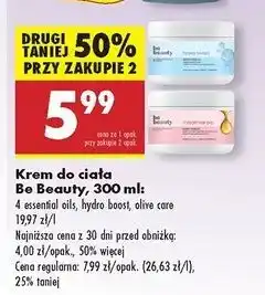 Biedronka Masło do ciała olive Be Beauty Care oferta