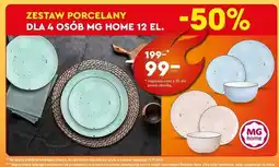 Biedronka Zestaw porcelany Mg Home oferta