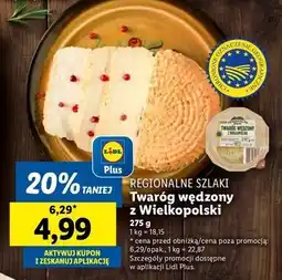 Lidl Twaróg wędzony z wielkopolski Regionalne Szlaki oferta