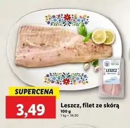 Lidl Leszcz filet ze skórą oferta
