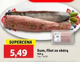 Lidl Sum afrykański filet ze skórą oferta