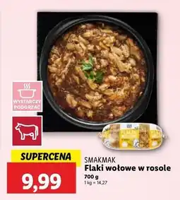 Lidl Flaki wołowe w rosole Smak Mak oferta