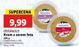 Lidl Krem kanapkowy Eridanous oferta