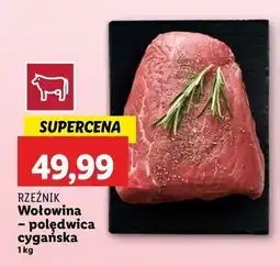 Lidl Polędwica cygańska wołowa Rzeźnik Codzienna Dostawa oferta