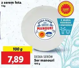 Lidl Ser manouri Deska Serów Lidla oferta