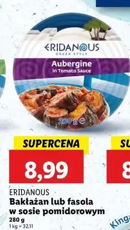 Lidl Fasola w sosie pomidorowym Eridanous oferta