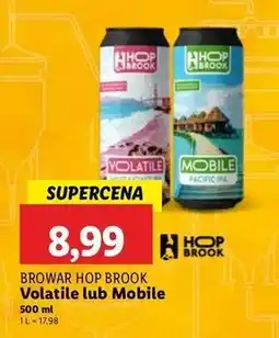 Lidl Piwo mobile pacific ipa Hop Brook oferta