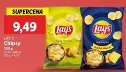 Lidl Chipsy łagodny ser Lay's oferta