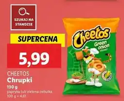 Lidl Chrupki zielona cebulka Cheetos oferta